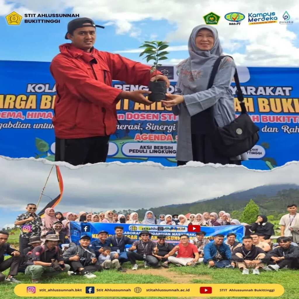 STIT Ahlussunnah Gelar Pengabdian Masyarakat: Penanaman Bibit untuk Lingkungan Lestari Batu Badindiang Tabek Patah